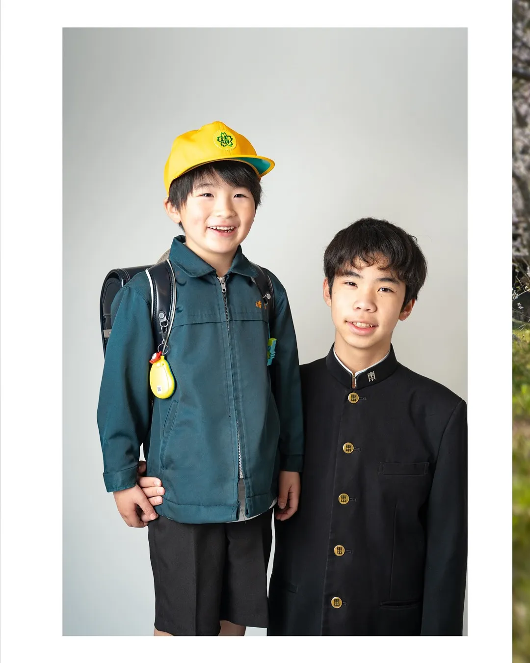 【入学記念写真】